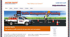 Desktop Screenshot of aactiontraffic.com